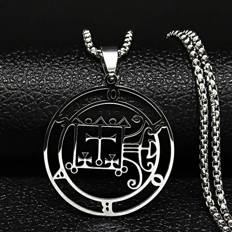 Satanic Necklace Demonic Spirit Pendant orobas