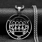 Satanic Necklace Demonic Spirit Pendant paimon