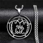 Satanic Necklace Demonic Spirit Pendant seese