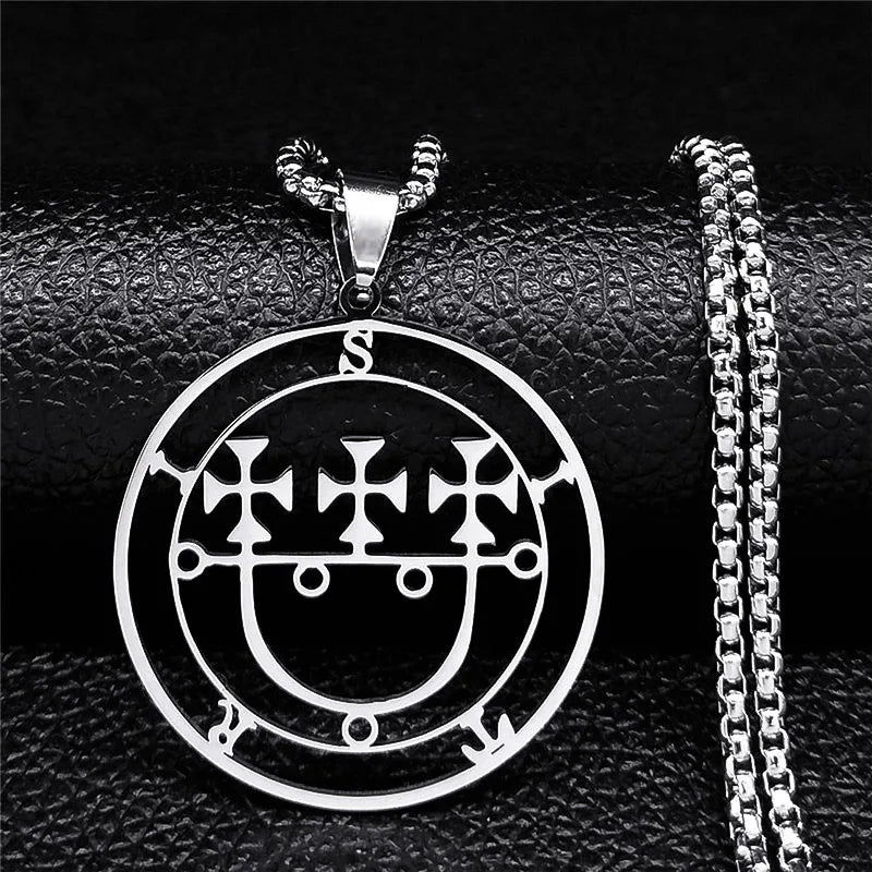 Satanic Necklace Demonic Spirit Pendant sitri