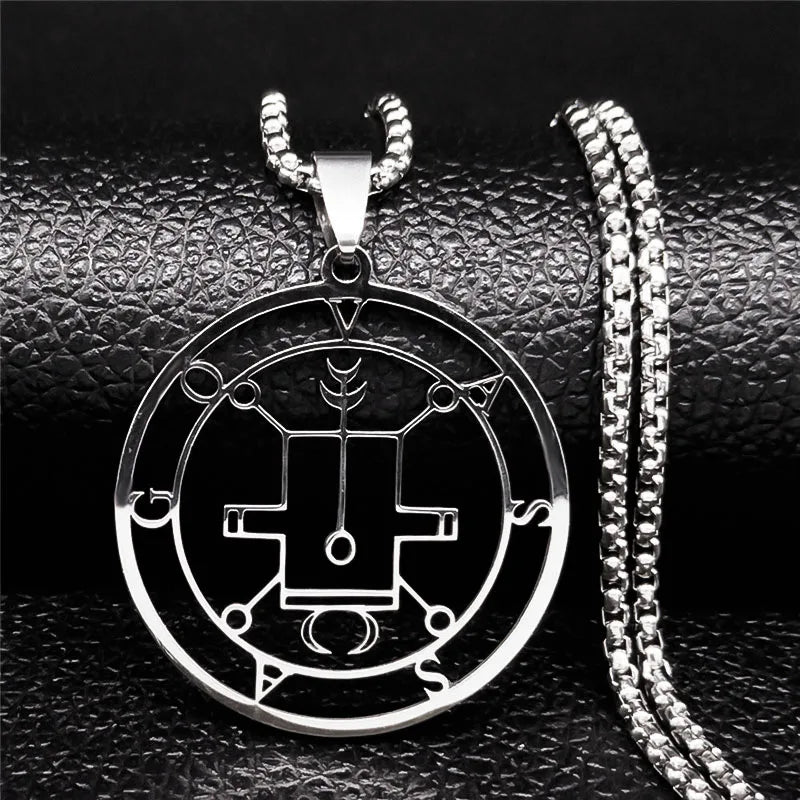 Satanic Necklace Demonic Spirit Pendant vassago