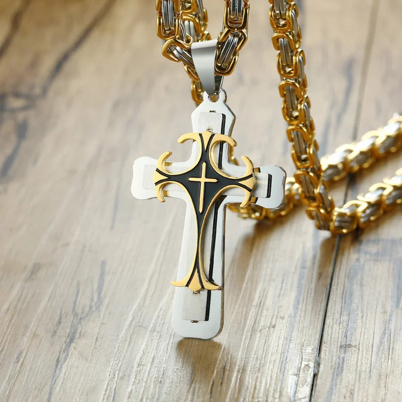 Templar Cross of Hope Necklace