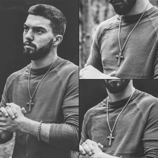 Viking Cross Necklace Ragnar Athelstan