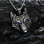 Viking Wolf Fenrir Necklace