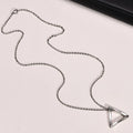 Viking Necklace with Celtic Rune Pendant for Men and Women, Nordic Silver