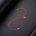 Women's Lotus Flower Bracelet gold