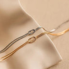 Set of 2 Romantic Knot Bracelets for Couples, Friends, or Duos