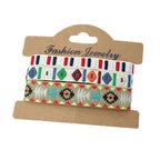 Set of 3 Handmade Ethnic-Style Brazilian Bracelets multicolour