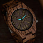 Men's Viking Wooden Watch wood