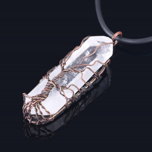 Tree of Life Pendant Stone Pendant and Necklace