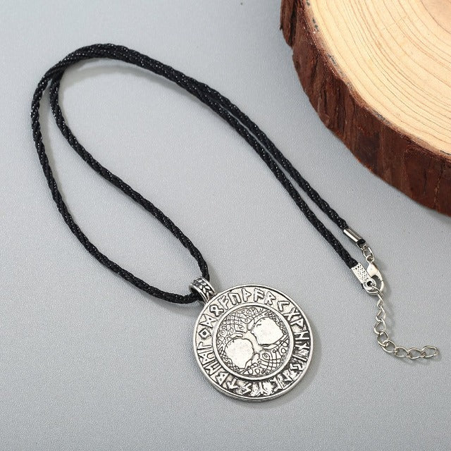 Celtic Tree of Life Pendant Antique Silver