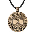 Tree of Life Pendant Antique Bronze