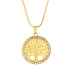 Tree of Life Pendant in Gold Plated