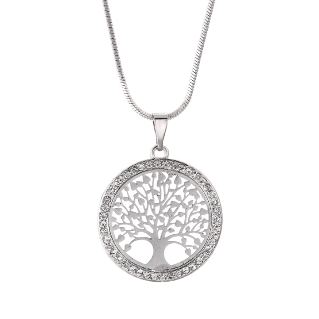 Tree of Life Pendant in Silver Plated
