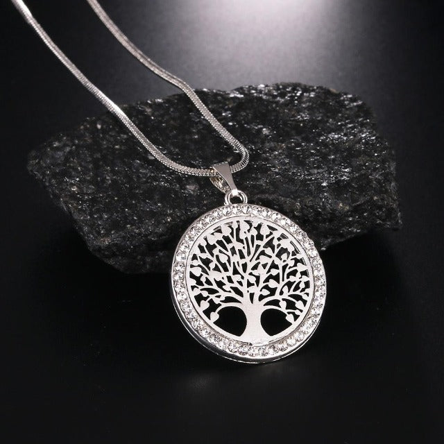 Tree of Life Pendant in Silver Plated