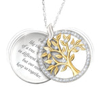 Gold-Plated Tree of Life Pendant