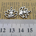 Silver Buddha Pendant
