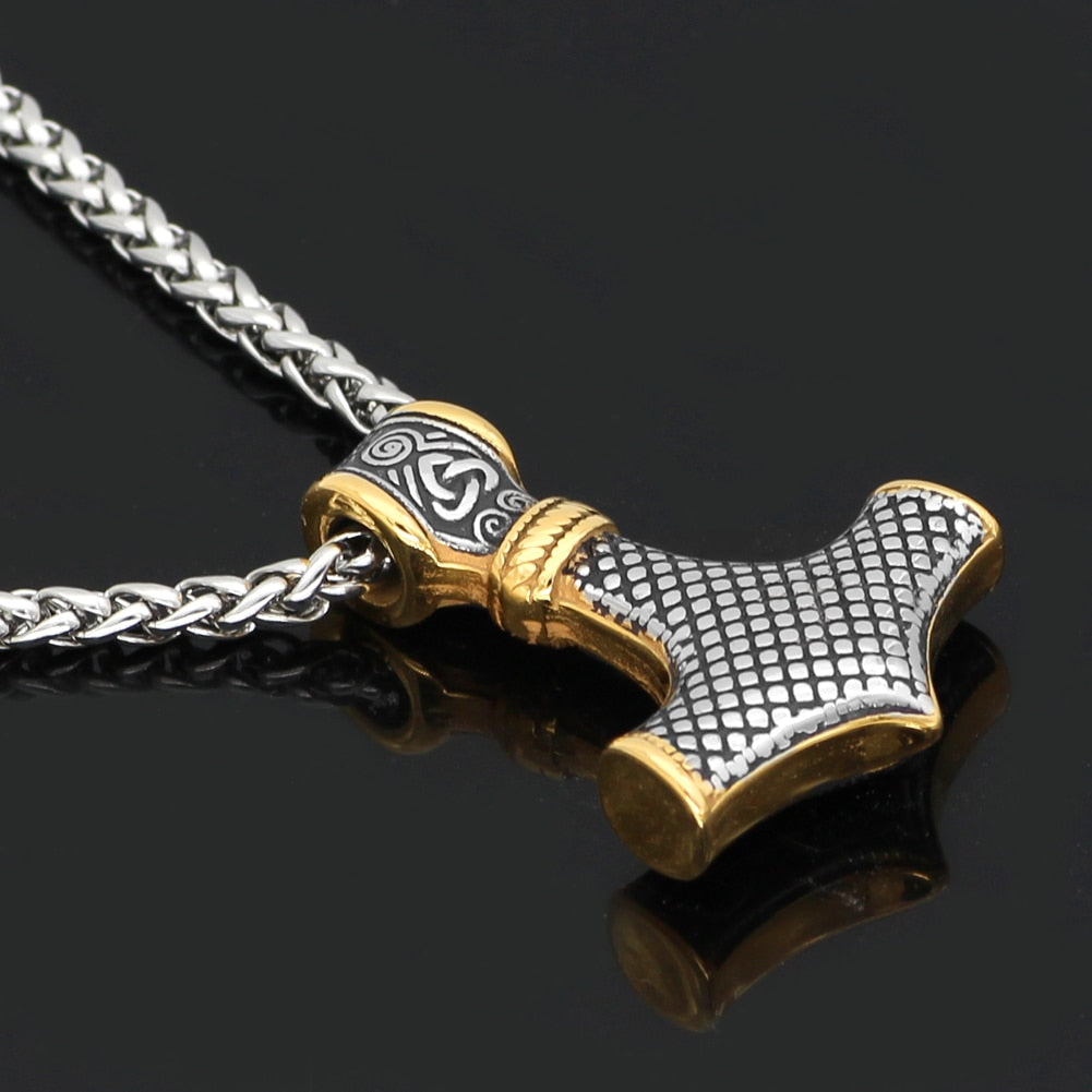 Celtic Steel Pendant for Men and Women