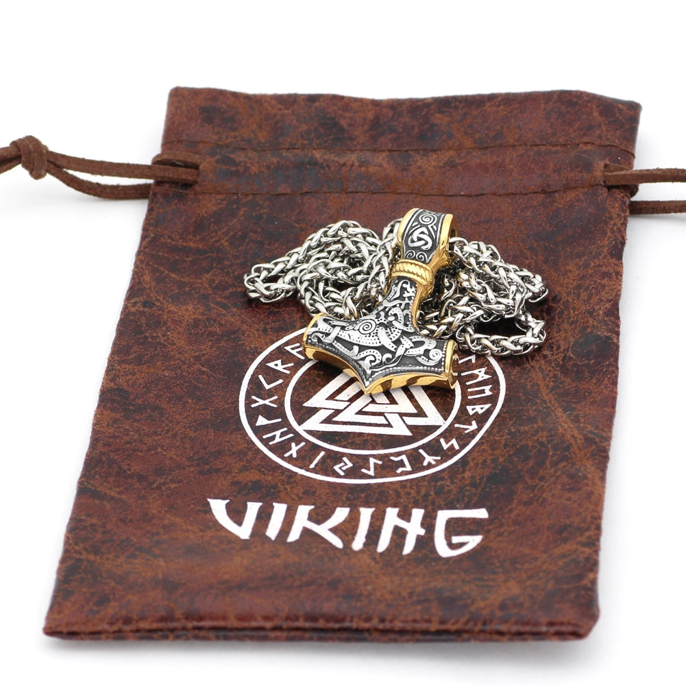Celtic Steel Pendant for Men and Women