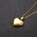 Openable Heart Photo Pendant or