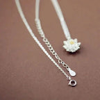 Lotus Flower Pendant & Necklace