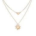 Sun Pendant in Gold